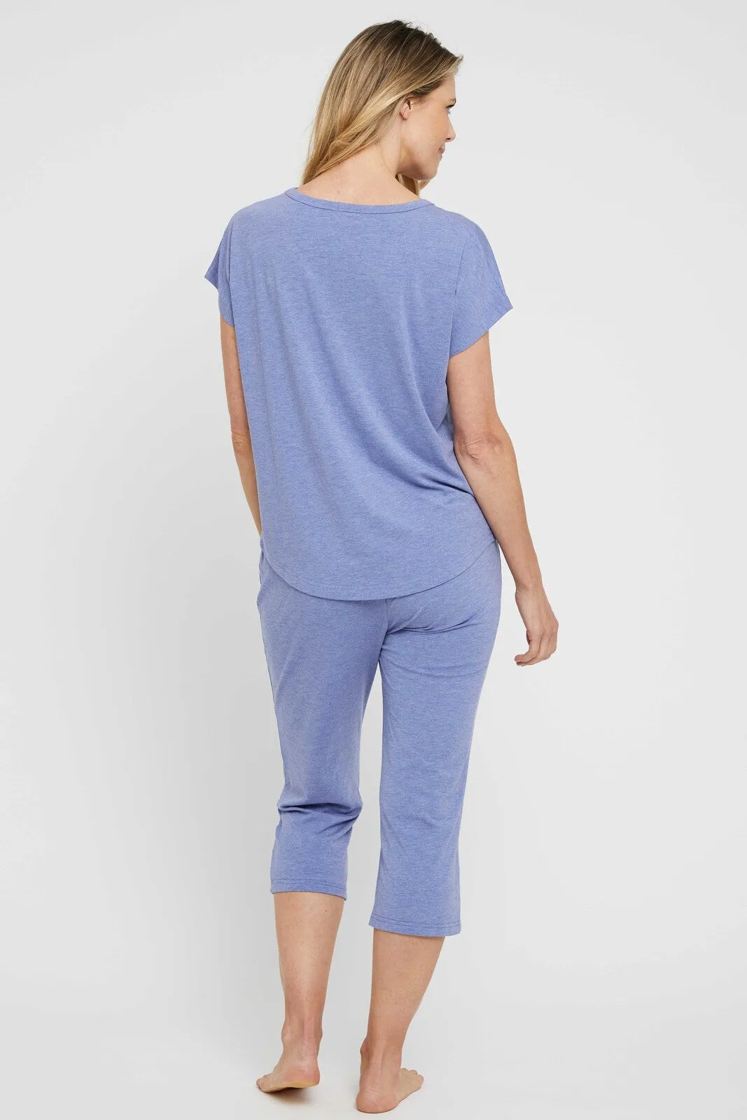 3/4 PJ Pant - Lavender