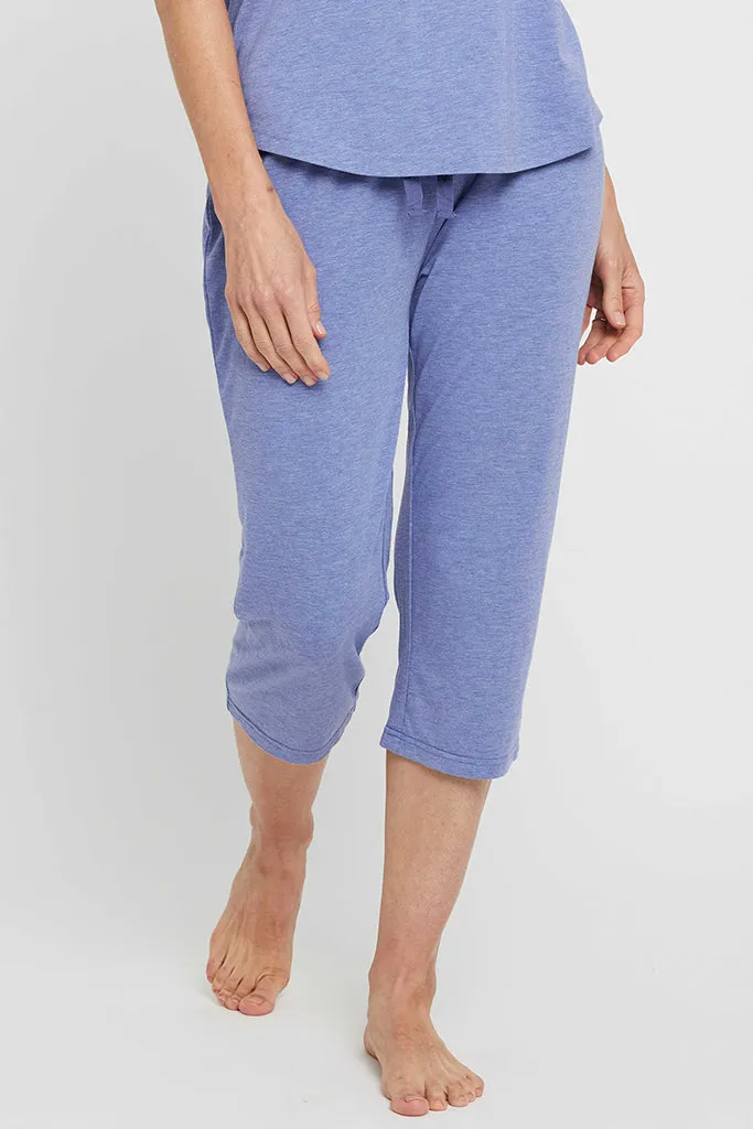 3/4 PJ Pant - Lavender