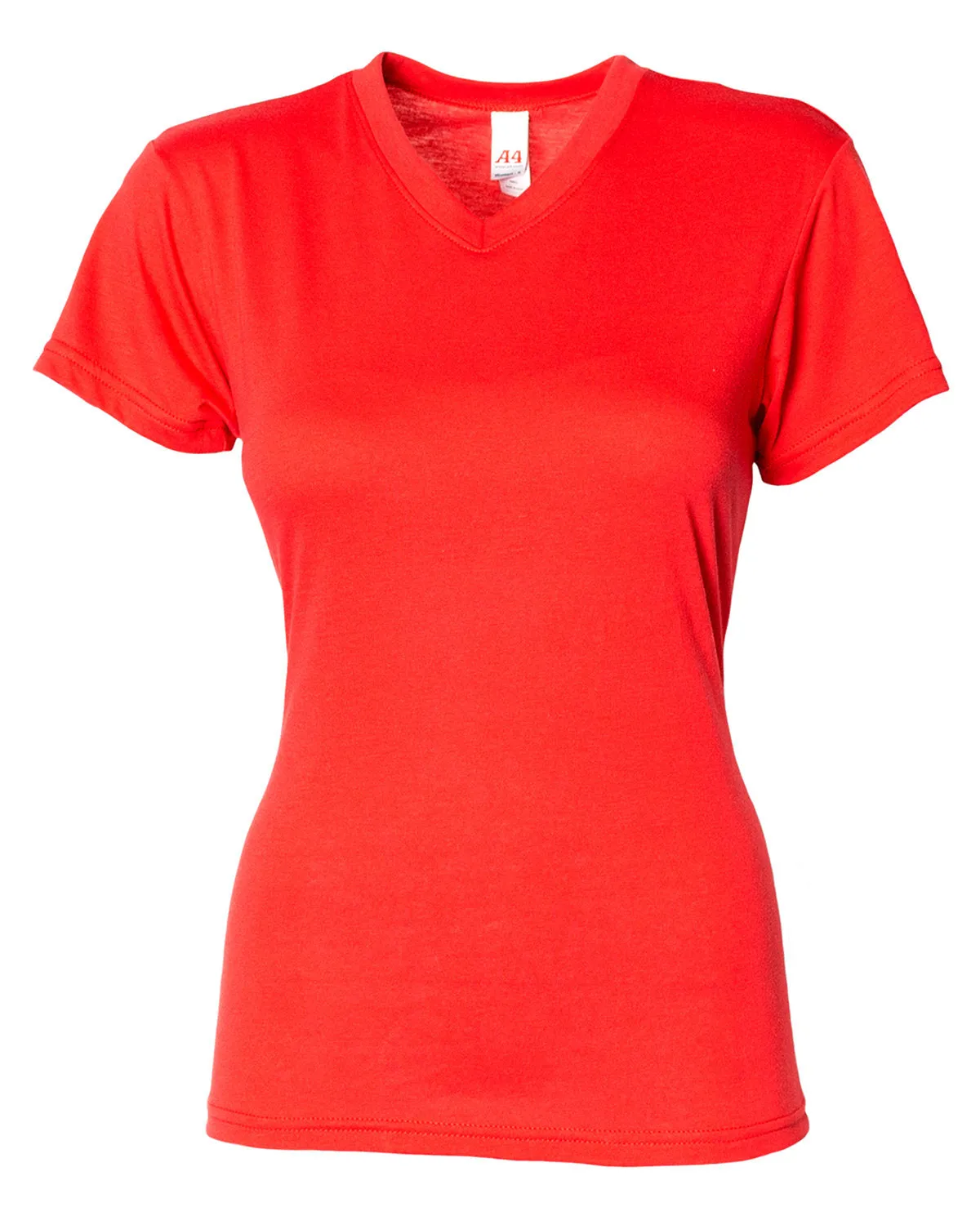 A4 Women's Softek V-Neck T-Shirt