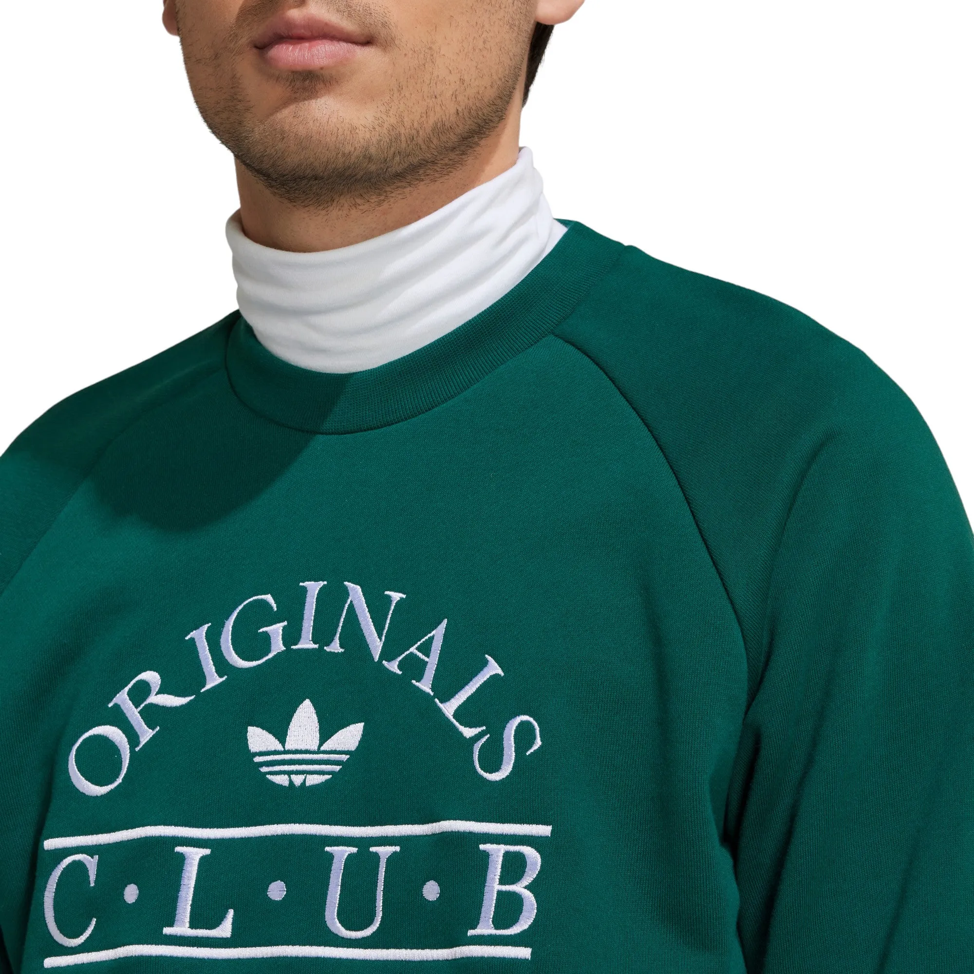 adidas Originals Club Sweatshirts - Collegiate Green