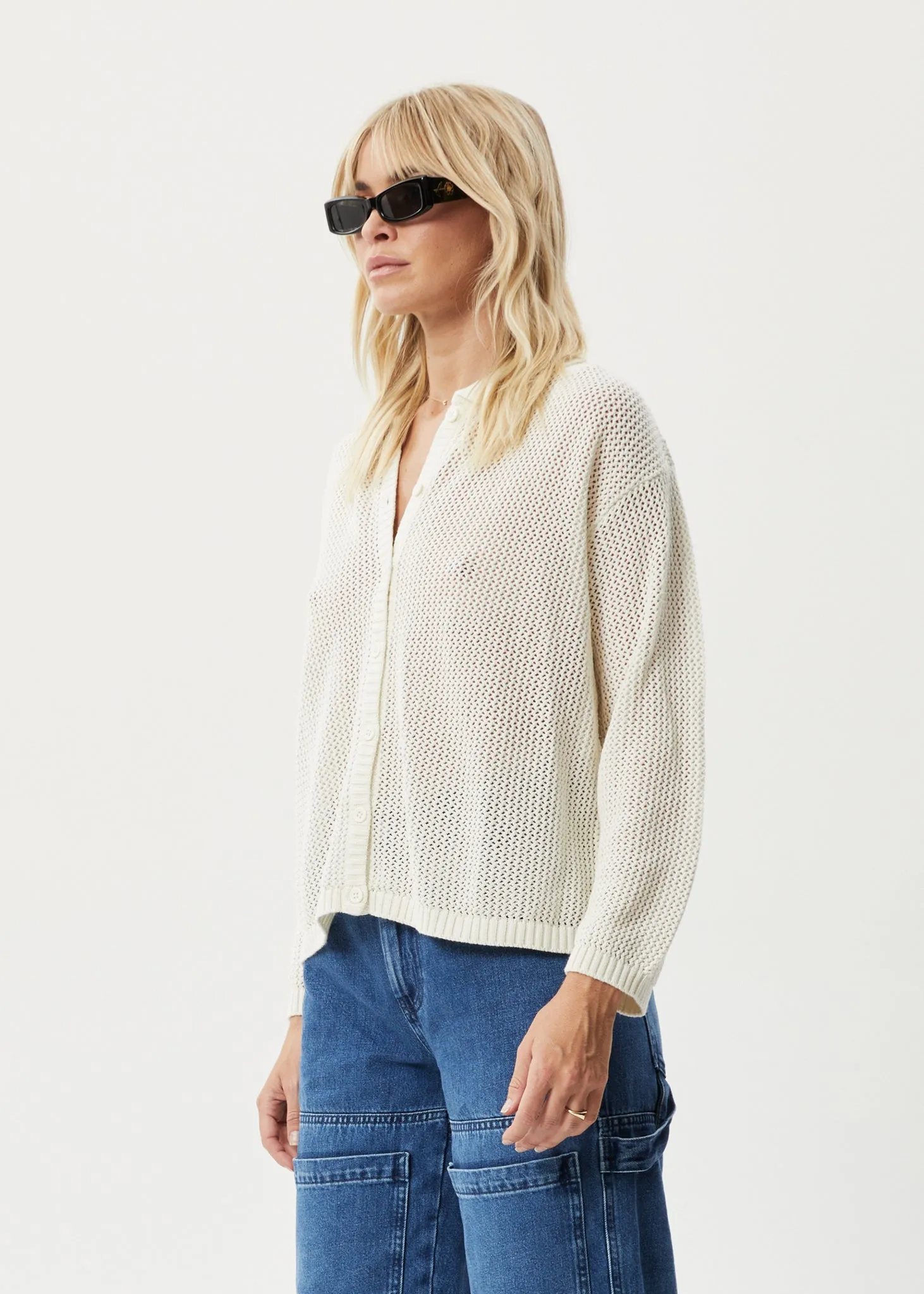 AFENDS Womens Ryder - Knit Shirt - White