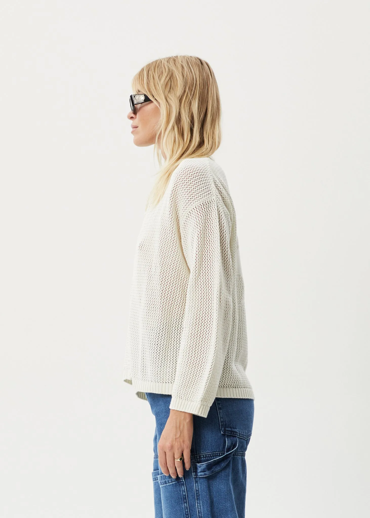 AFENDS Womens Ryder - Knit Shirt - White