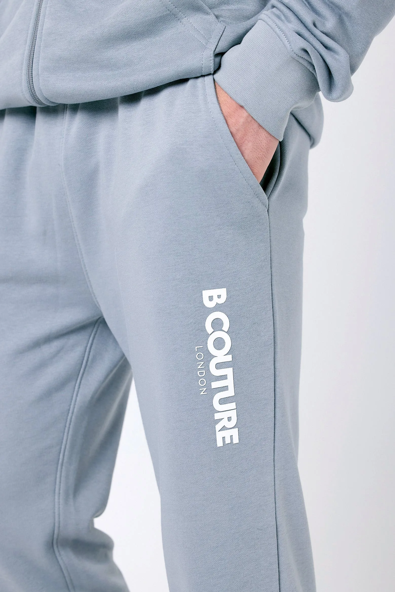 Auckland Fleece Tracksuit - Metal Grey