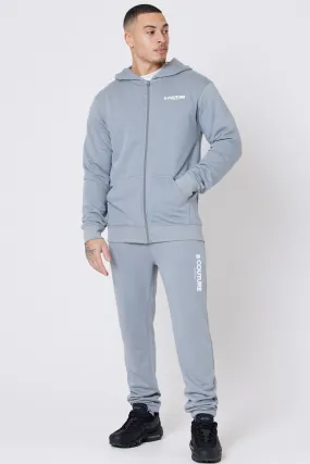 Auckland Fleece Tracksuit - Metal Grey