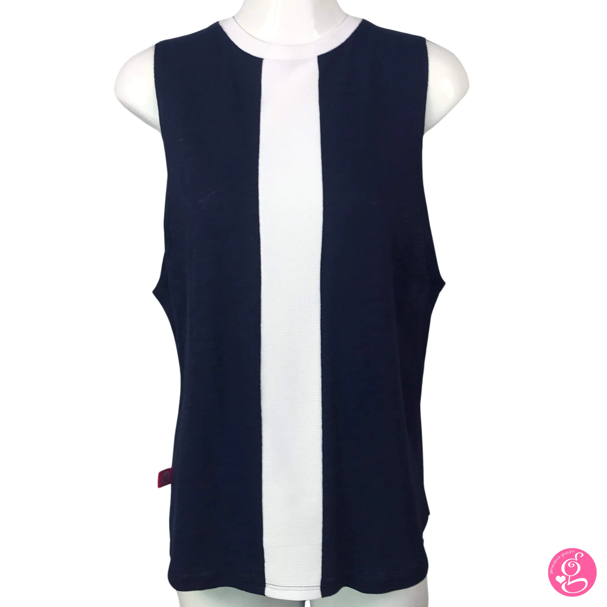 Bamboo & Waffle Loose Vest