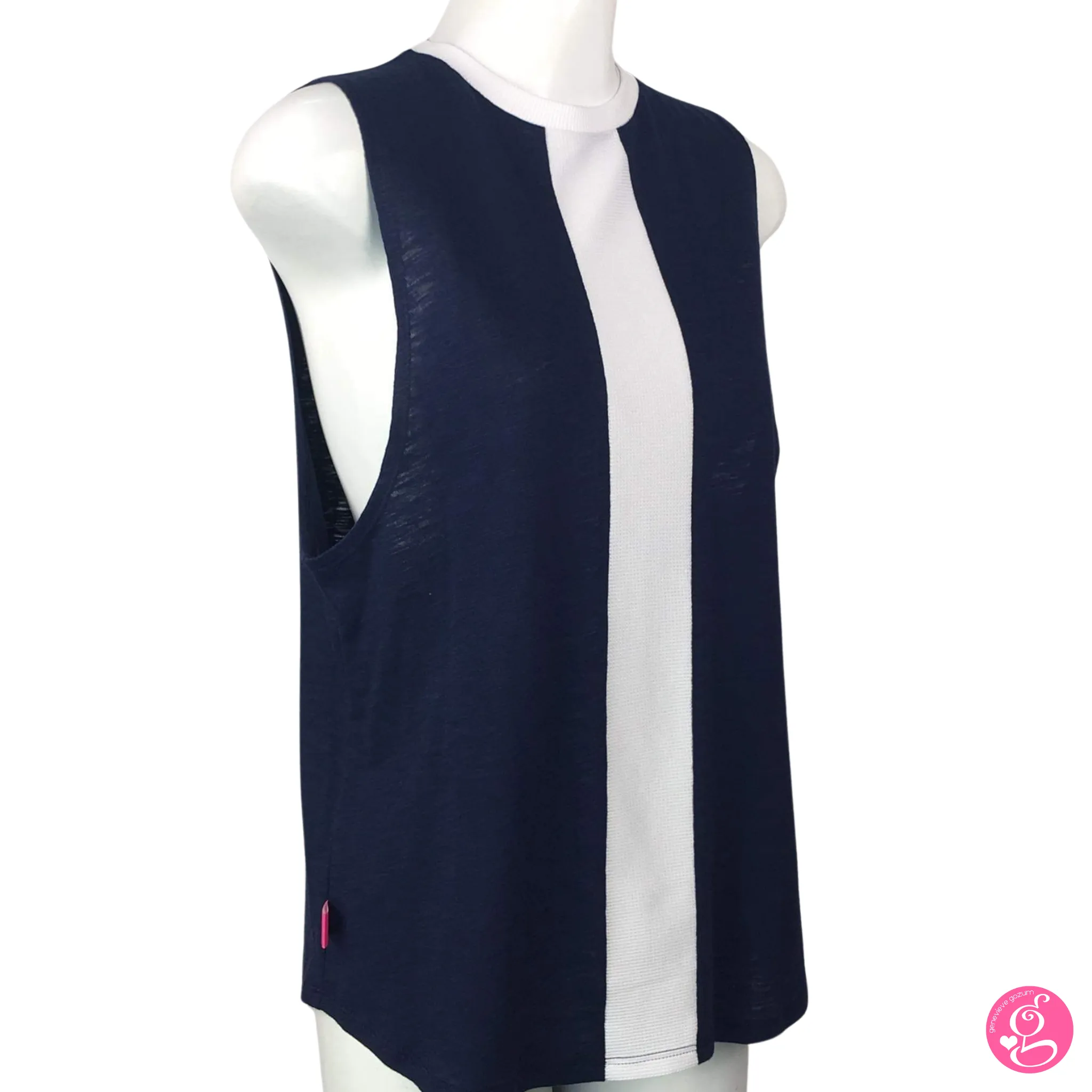 Bamboo & Waffle Loose Vest