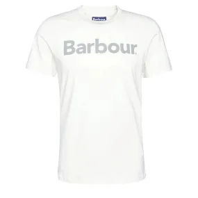 Barbour Logo T-Shirt Ecru