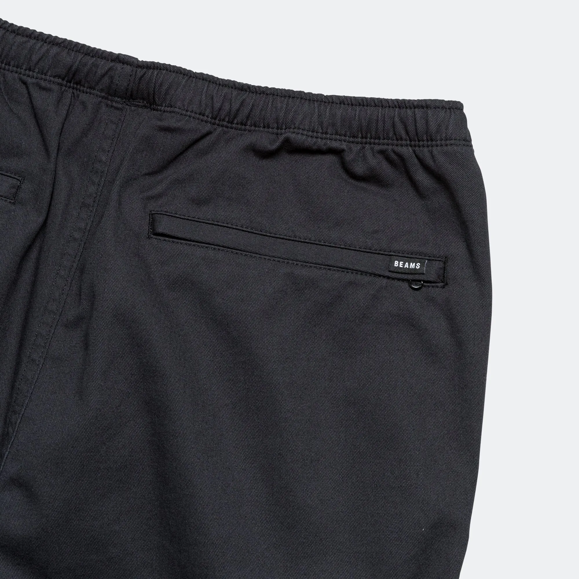 Basic Twill Easy Trousers - Black