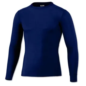 BAW Men's Royal Compression Cool Tek Long Sleeve Shirt