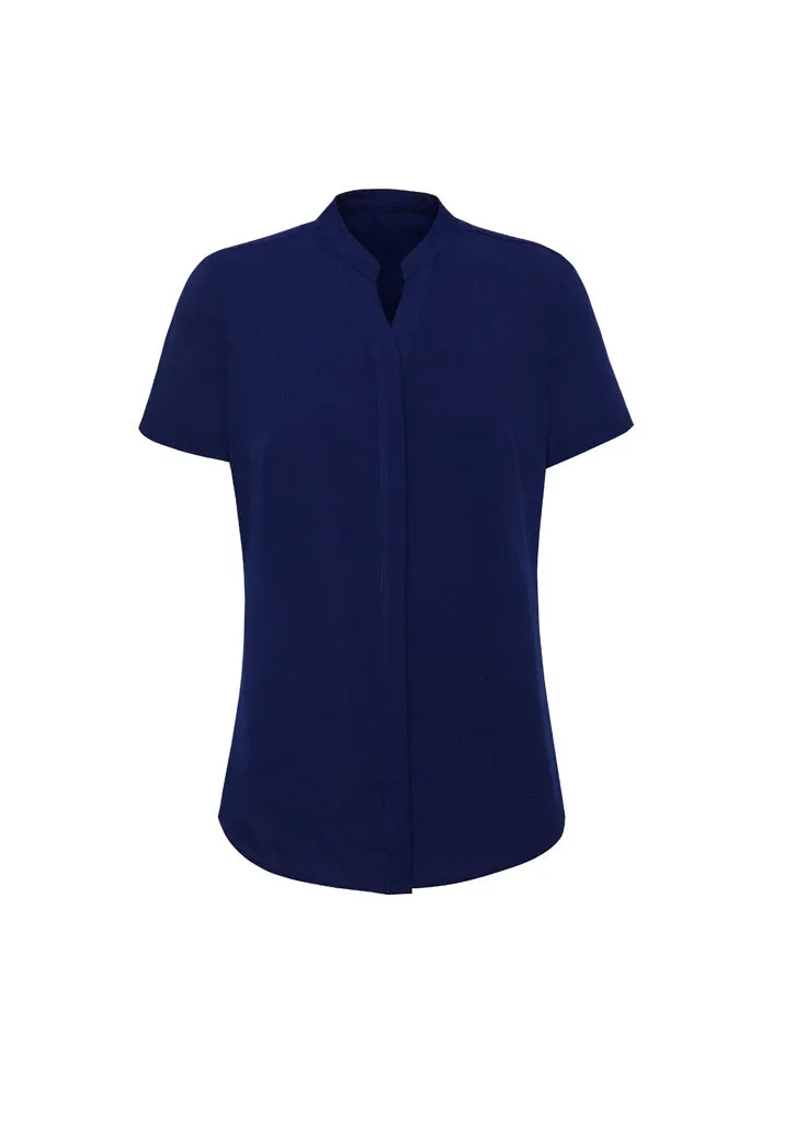 Biz Corporate Womens Juliette S/S Blouse (RB977LS)