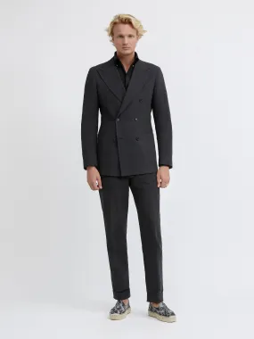 Black Seersucker Suit