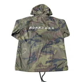 Boarders The Cast Coaches Jacket with Nylon Hoodie - Camo