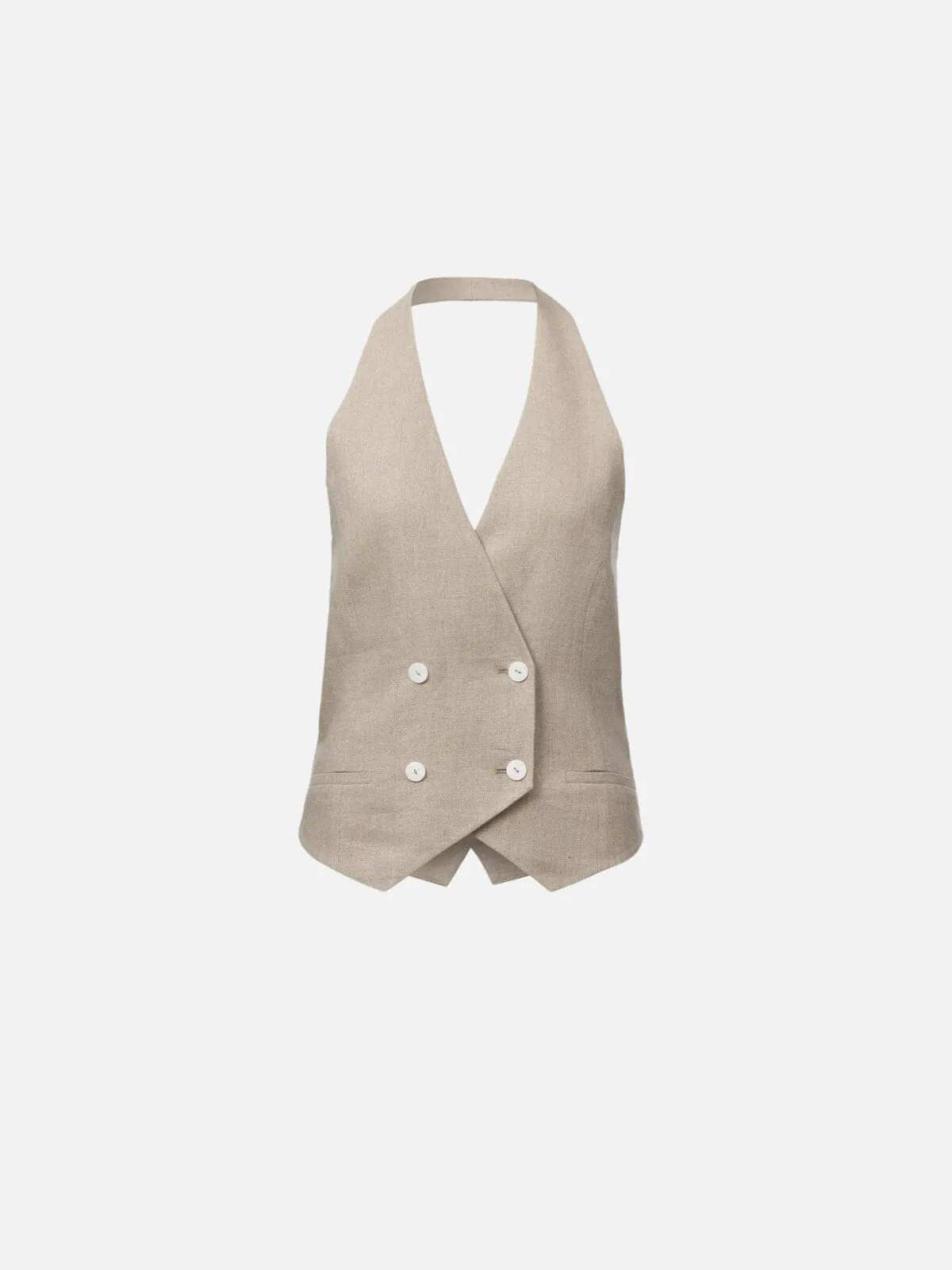 Cadence Vest - Flax