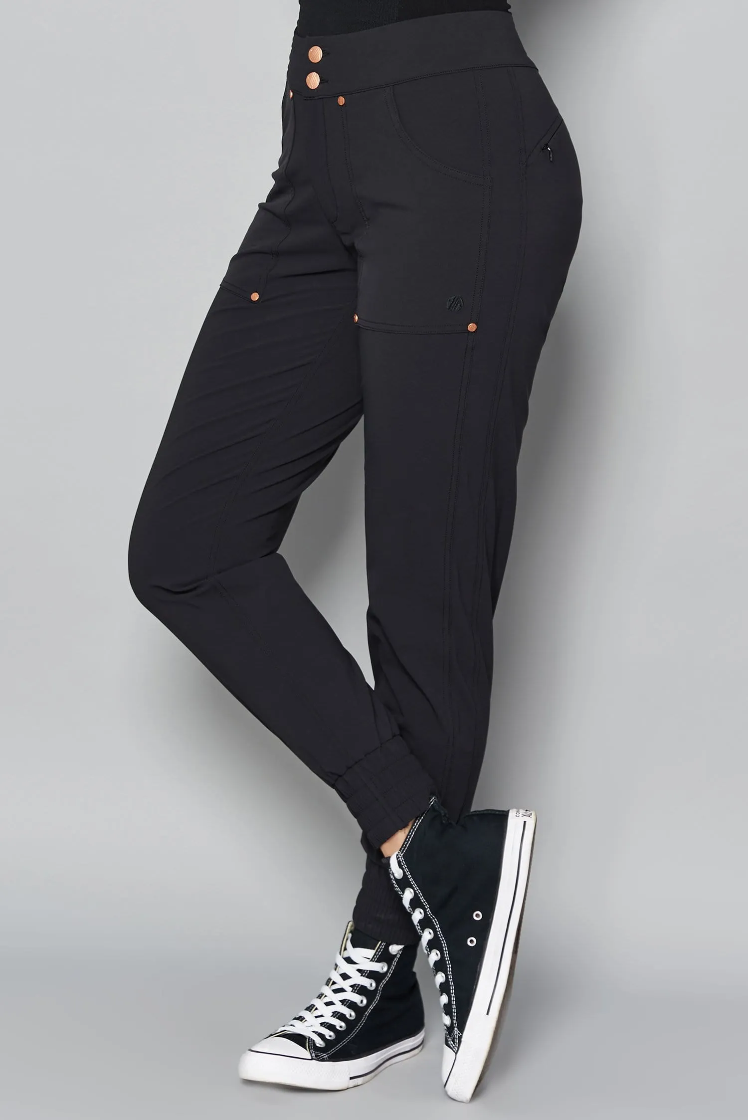 Casual Stroll Pants - Black