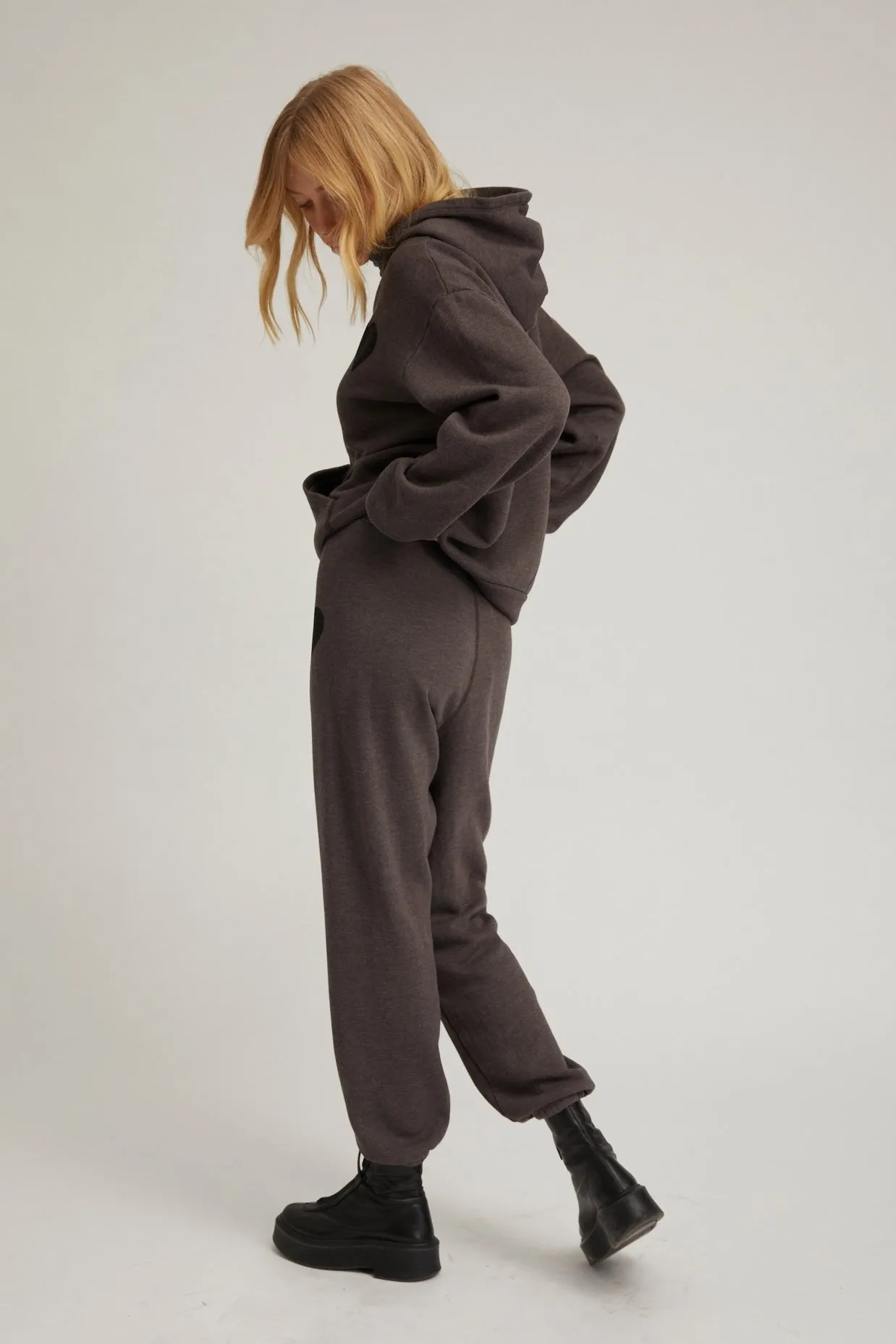 Charcoal Heart Sweatpants