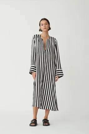 Chiara Dress - Black/White