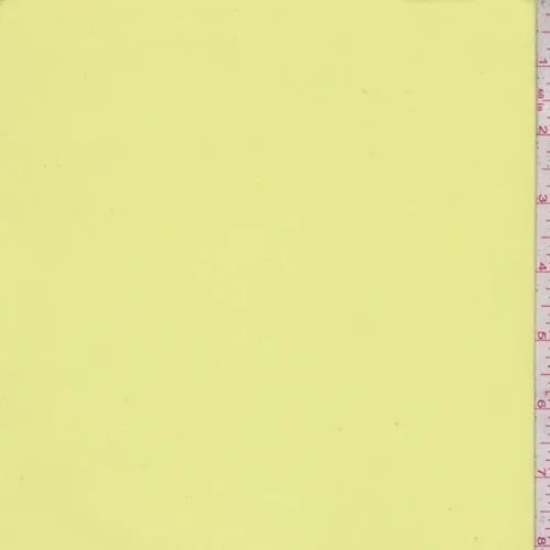 Citron Yellow Crepe Chiffon Fabric