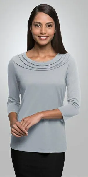 City Collection 2226 Ladies Eva Knit 3/4-Sleeve