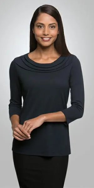 City Collection 2226 Ladies Eva Knit 3/4-Sleeve