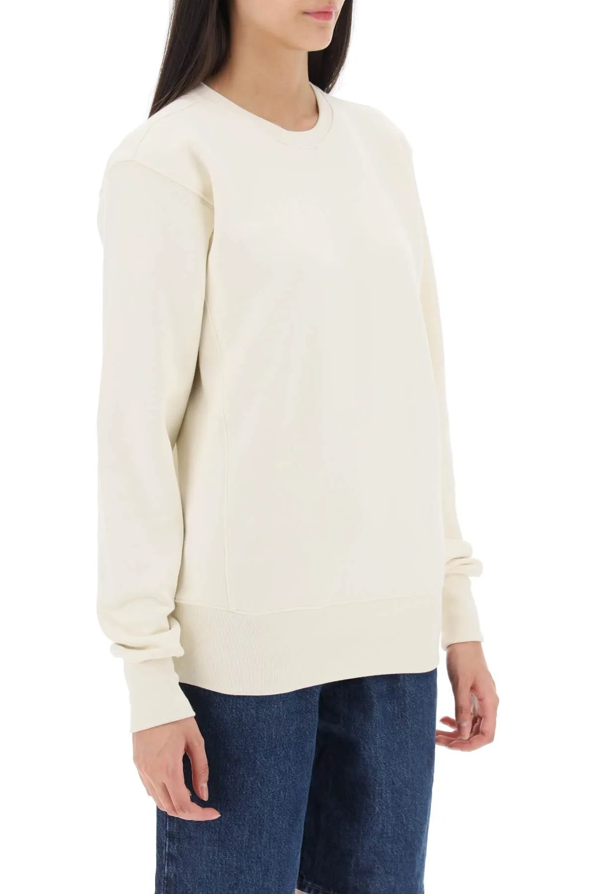 crew-neck sweatshirt