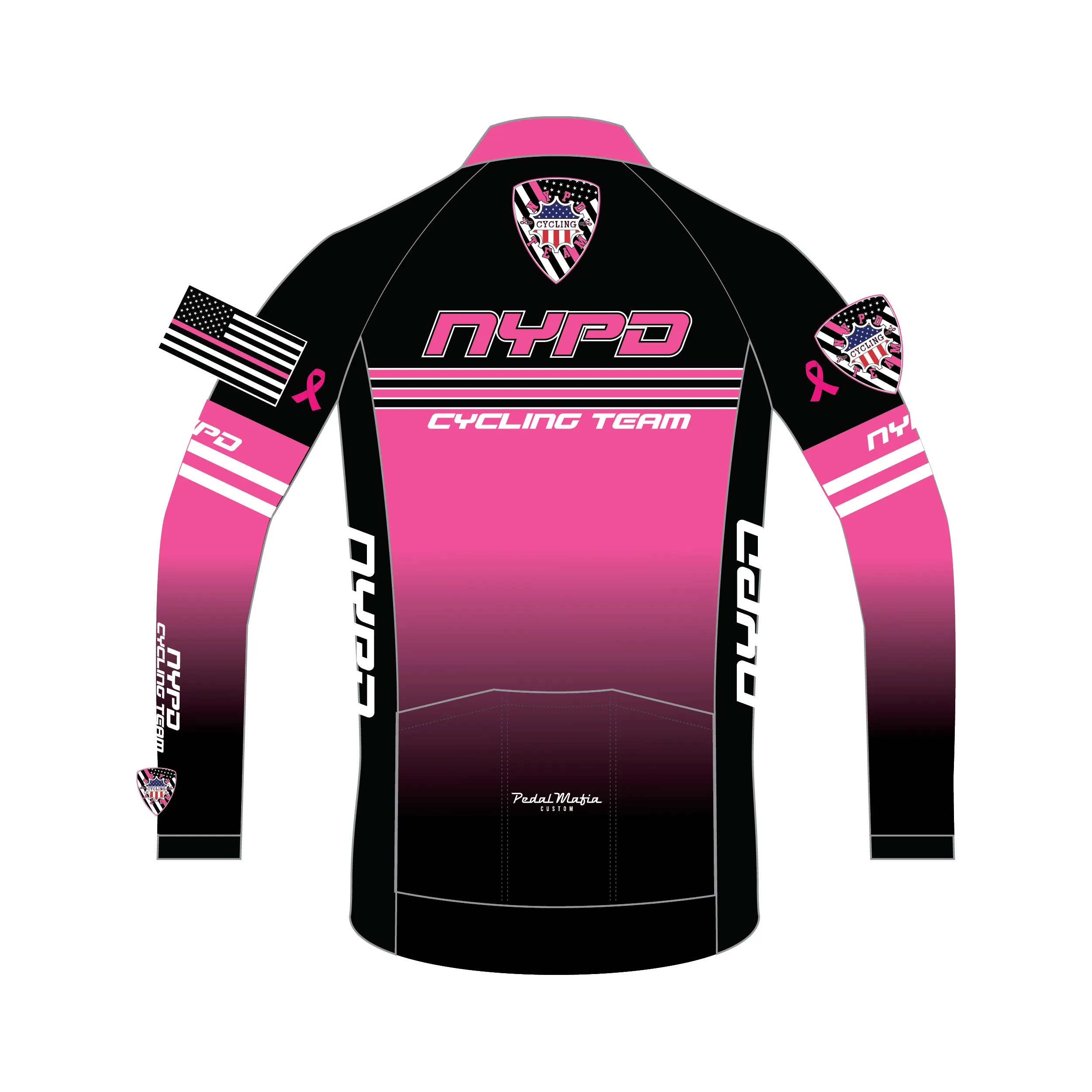 Custom Thermal Jacket - NYPD Cycling Team