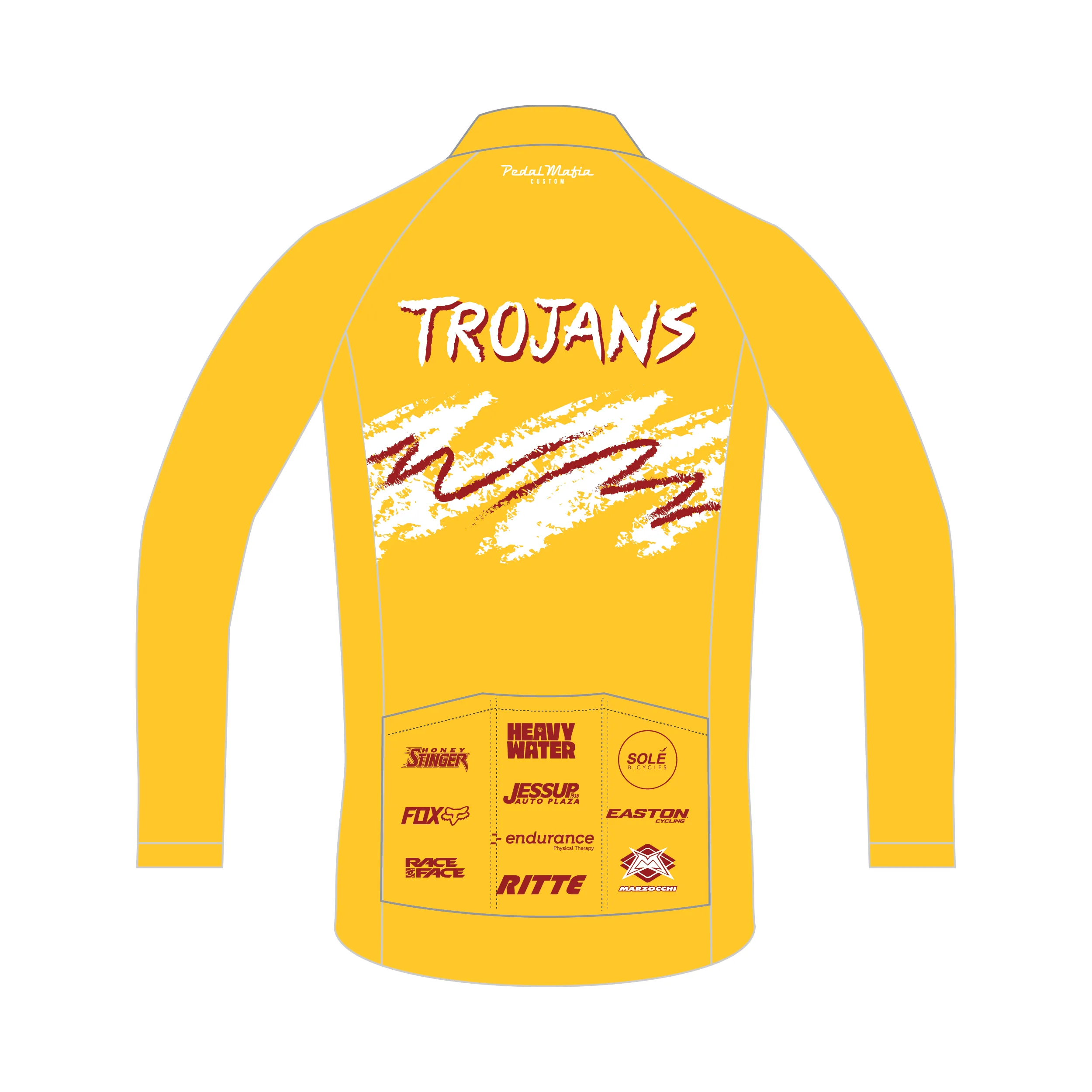 Custom Thermal Jacket - USC Cycling Team