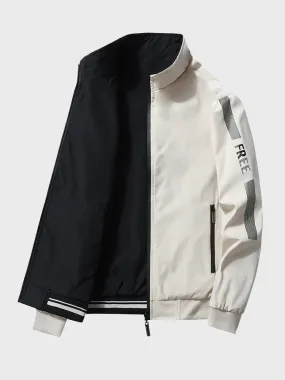 Dual-Style Baseball Jacket