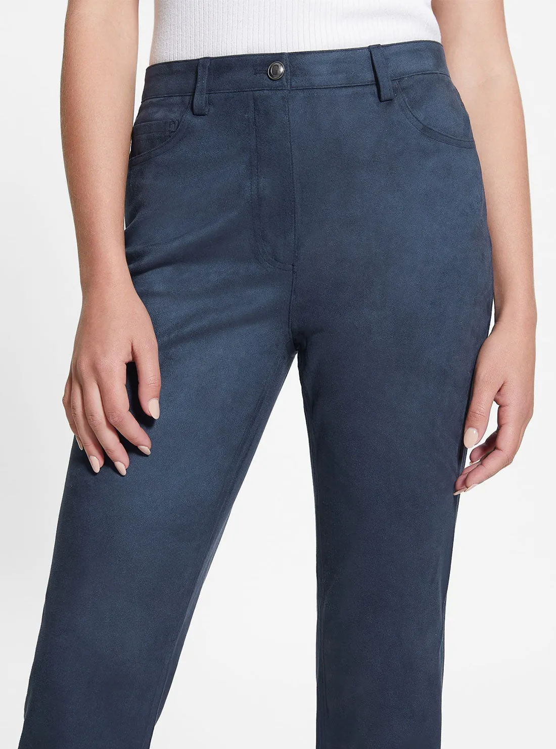 Eco Blackened Blue Kelly Straight Pants