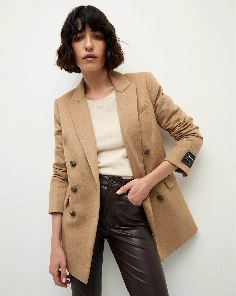 Ellette Italian Camel Hair Dickey Jacket