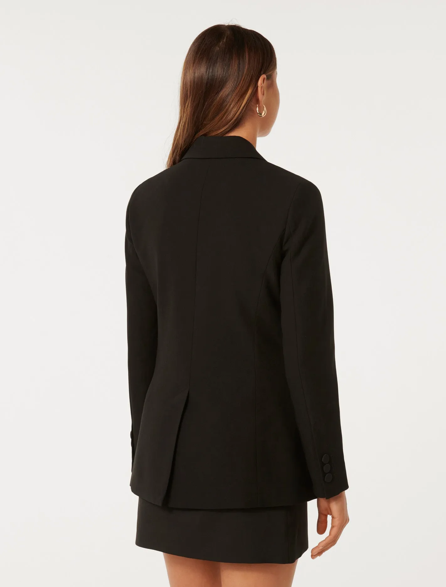 Elliott Tuxedo Double Breasted Blazer