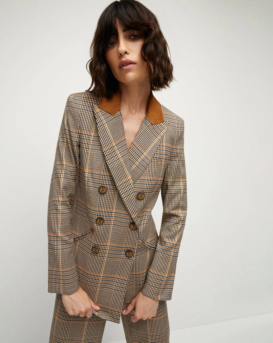 Elvana Plaid Dickey Jacket