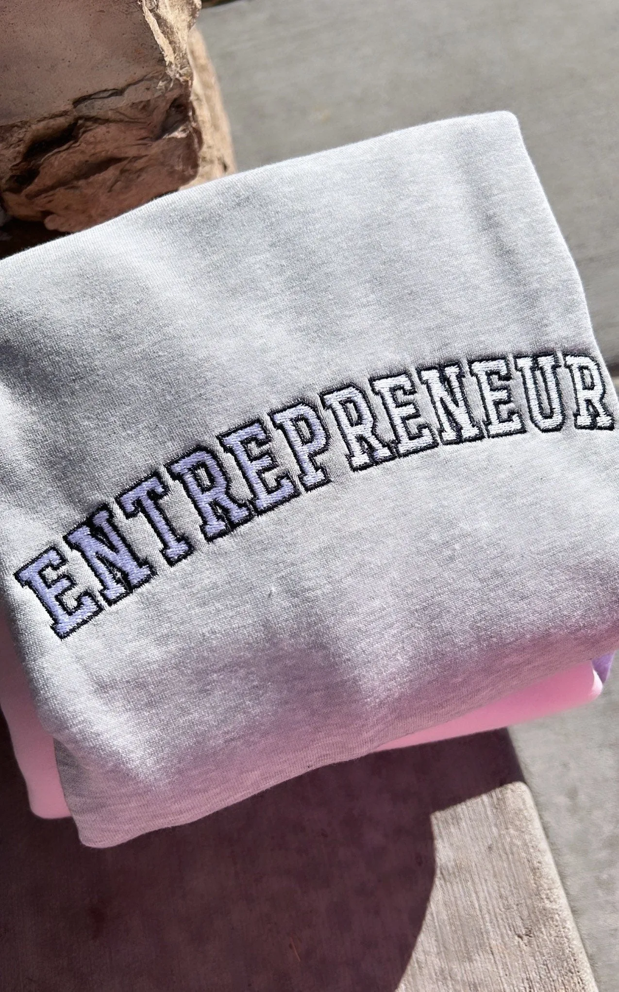 Entreprenour Embroidered Sweatshirts