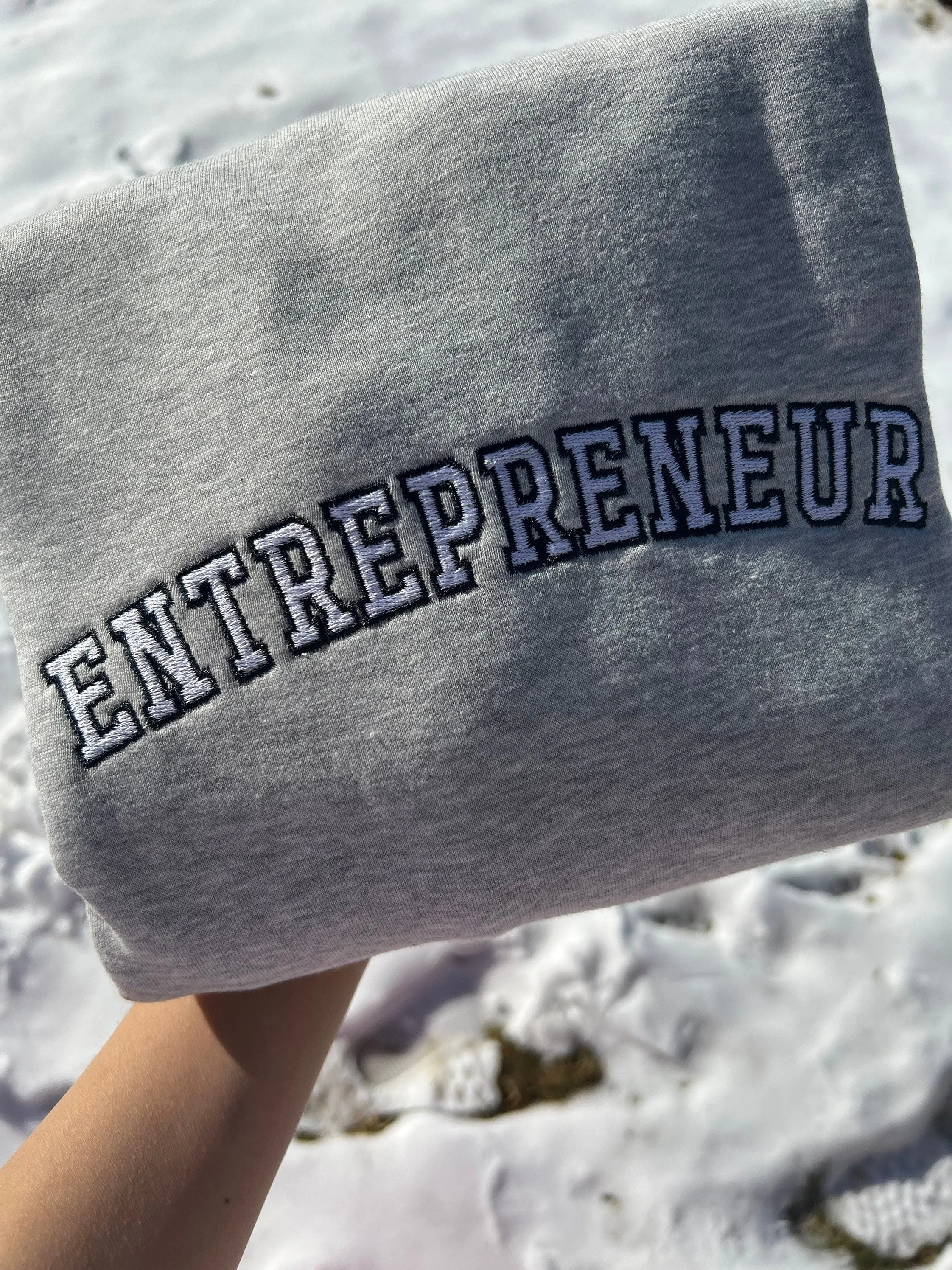 Entreprenour Embroidered Sweatshirts