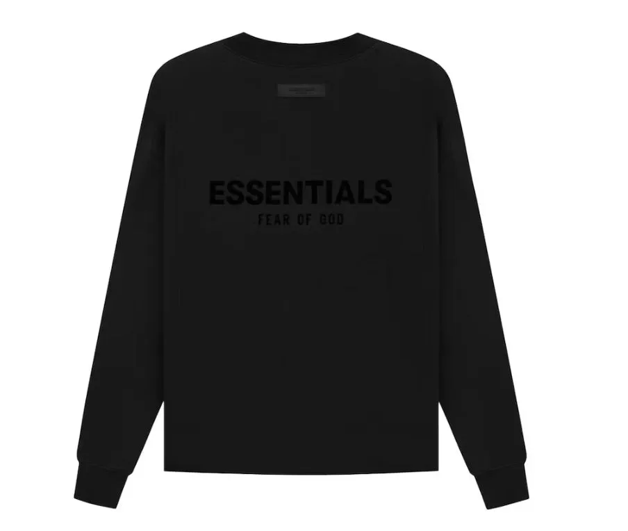 ESSENTIALS FOG RELAXED STRETCH LIMO CREWNECK