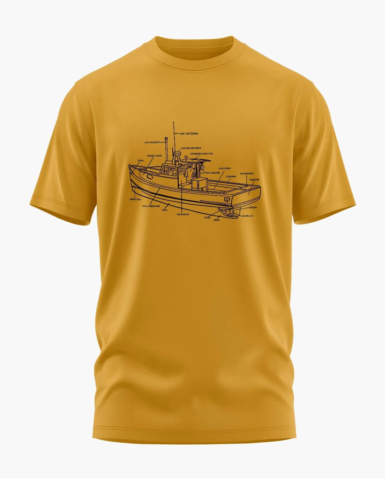 Fishing Boat Parts Signature LuxeSoft Cotton T-Shirt