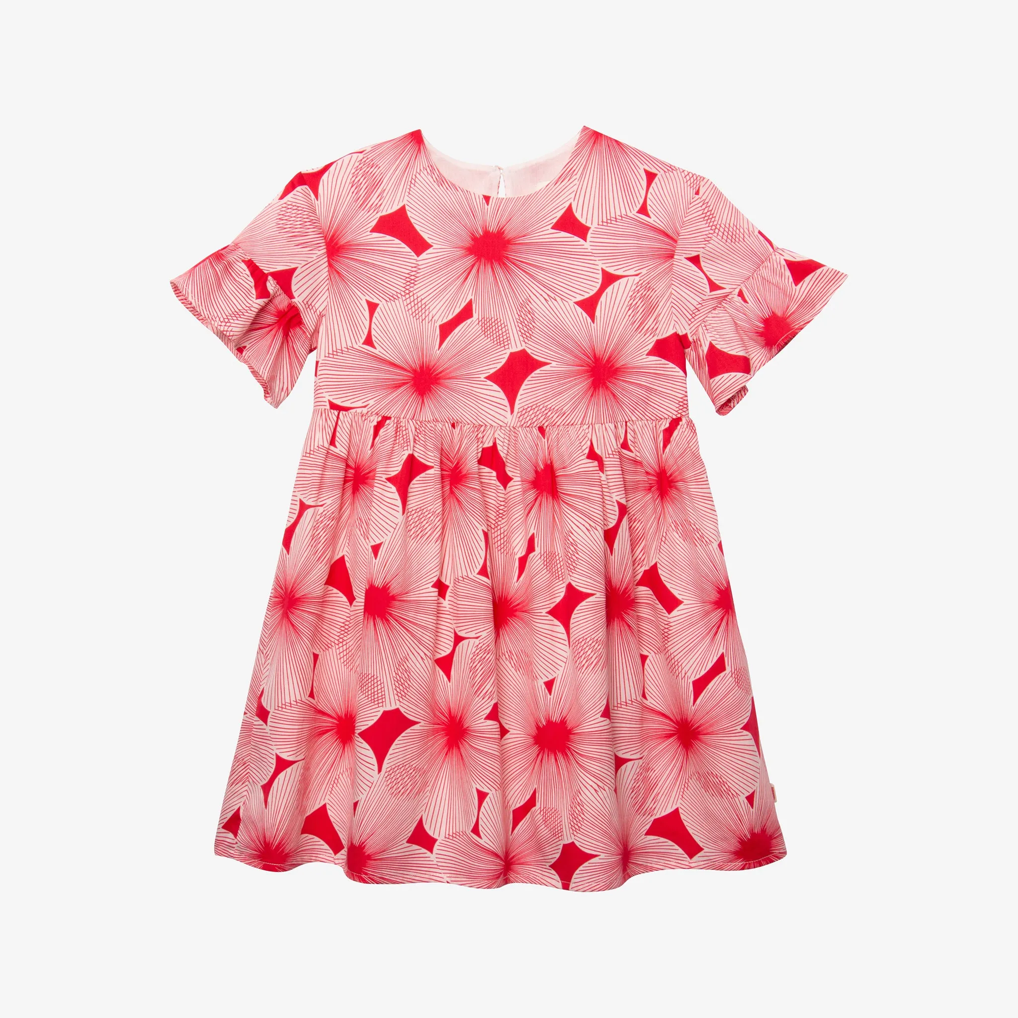 Girls' peony dress