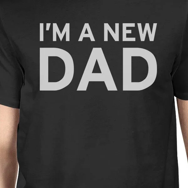 I'm A New Dad Black Dad and Baby Onesie Funny Gifts For Baby Shower