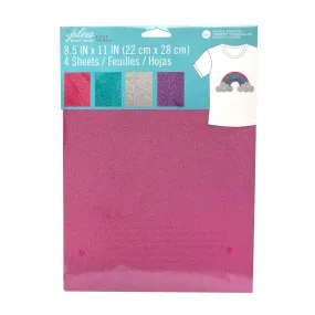 Jolee's Easy Image Iron-On Transfer Sheets 8.5"X11" 4 Pack - Shimmer Bright's*