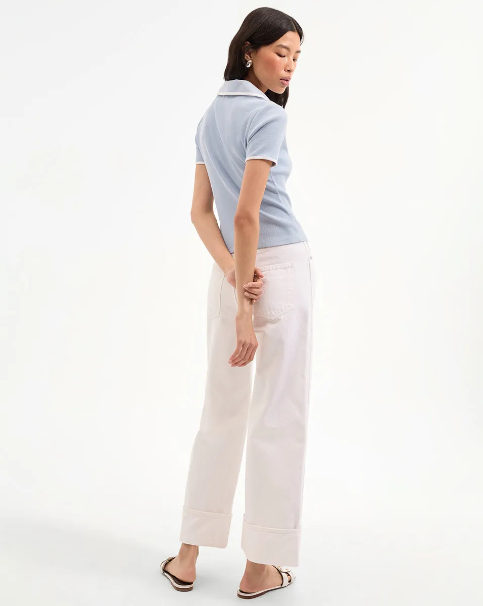 Kearney Tee With Contrast Piping