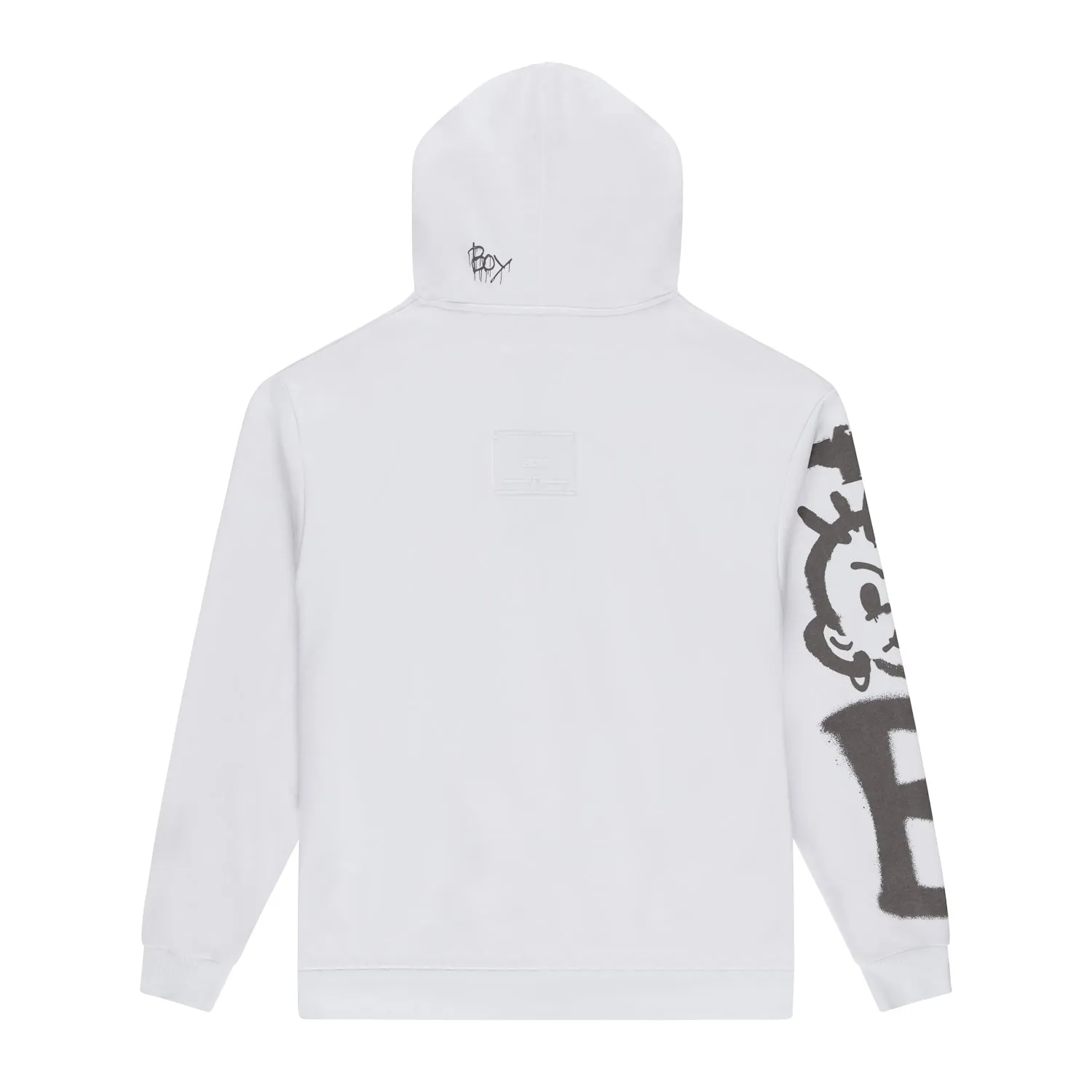 KINGS ROAD GRAFFITI HOODIE - WHITE