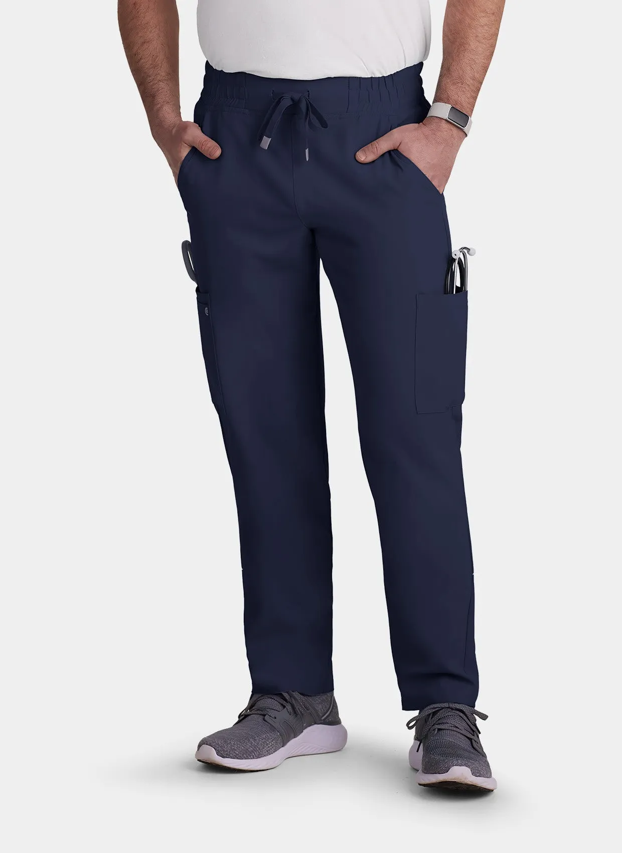 Koi Cureology Neuro Cargo Scrub Trousers - Navy