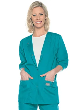 Landau Scrub Zone Women's Warm-Up Scrub Jacket