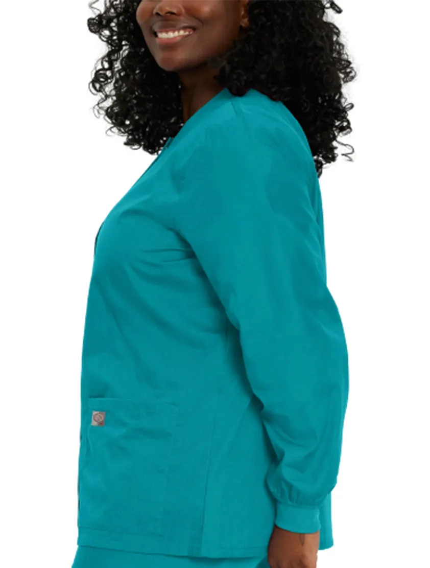 Landau Scrub Zone Women's Warm-Up Scrub Jacket