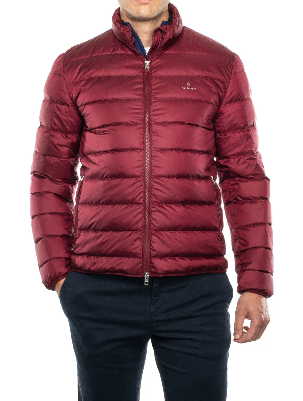 Light Down Jacket Cabernet Red