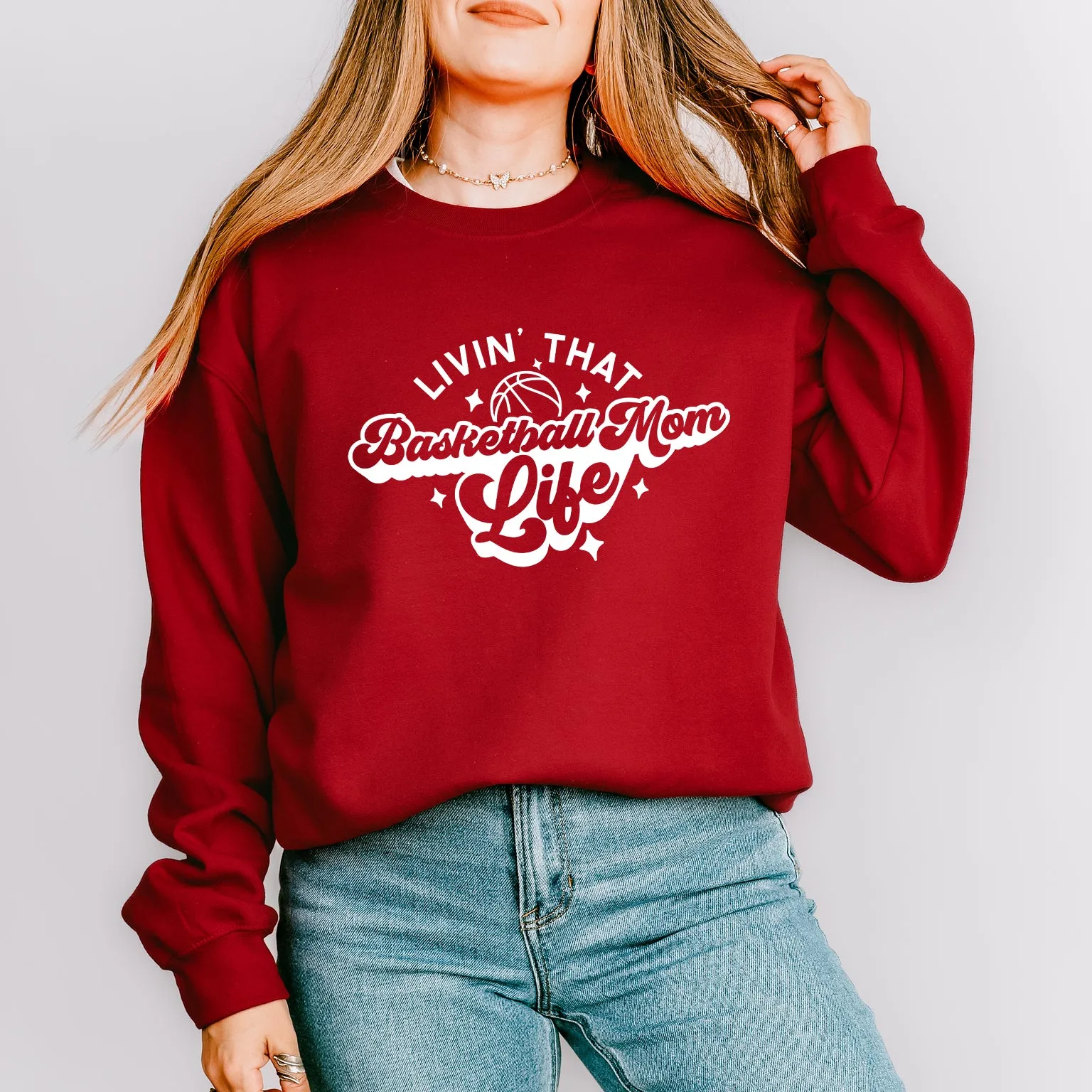 Livin' That Basketball Mom Life | Sweatshirt