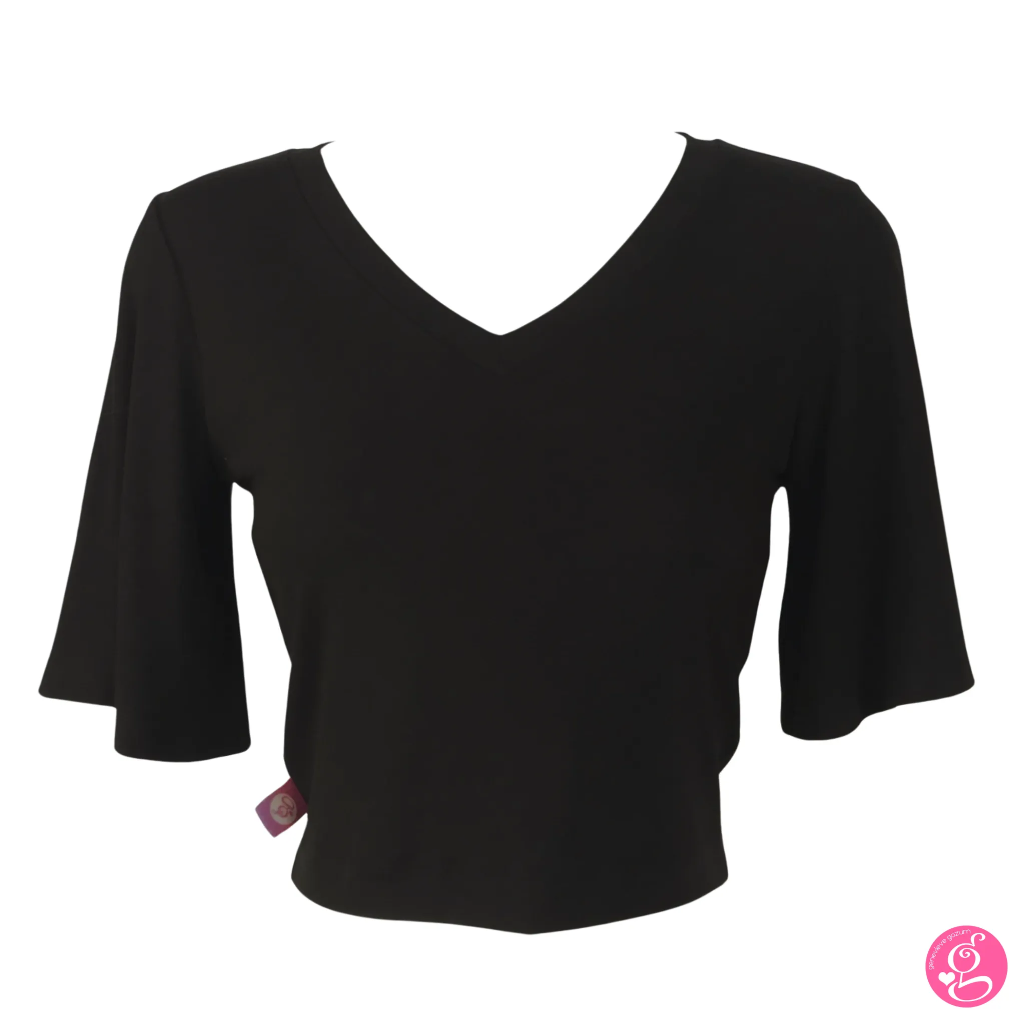 Lulu Classic Tee V-Neck Plain