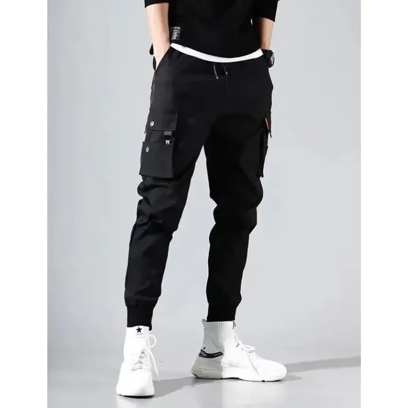 Men's Stylish Jogging Pants with Side Pockets and Elastic Cuffs | Perfect for All Seasons