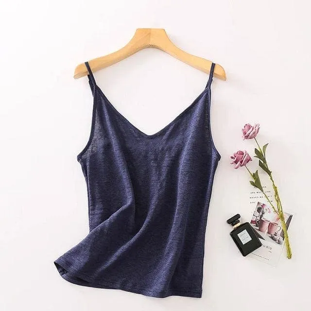 Natasa Silk & Linen Cami