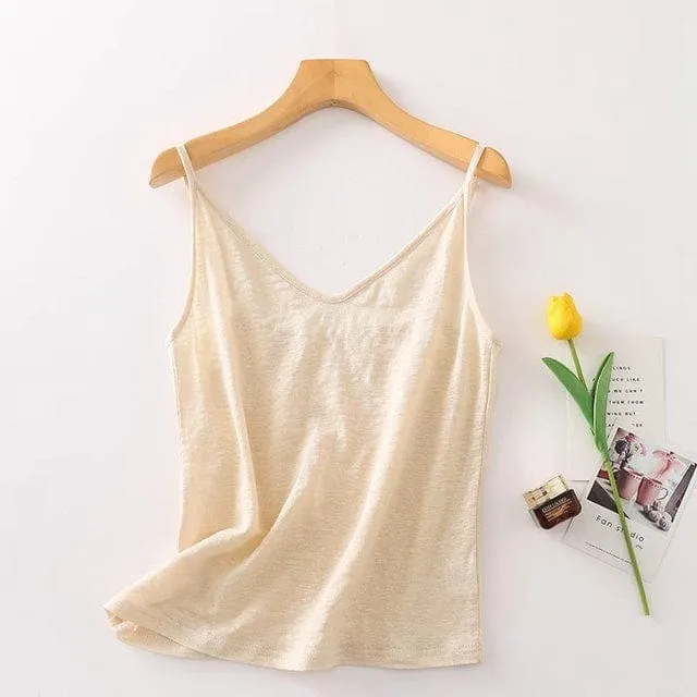 Natasa Silk & Linen Cami