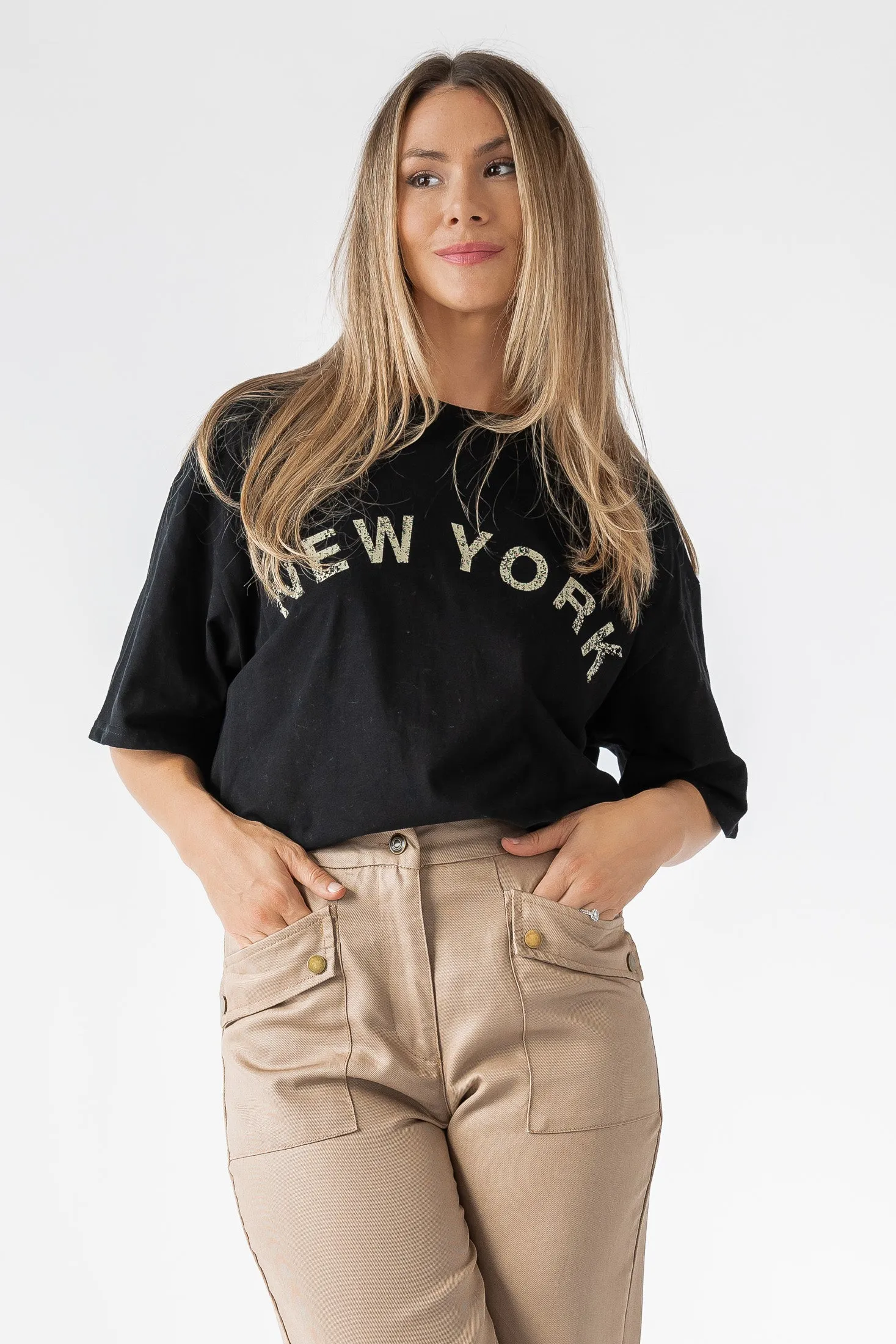 New York Oversized Tee - Final Sale